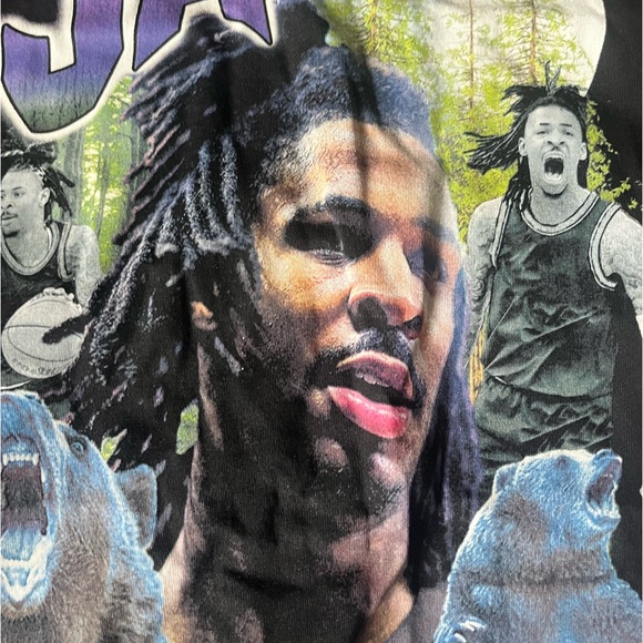 NBA Memphis Grizzlies Ja Morant Concert Tee - Picture 3 of 5